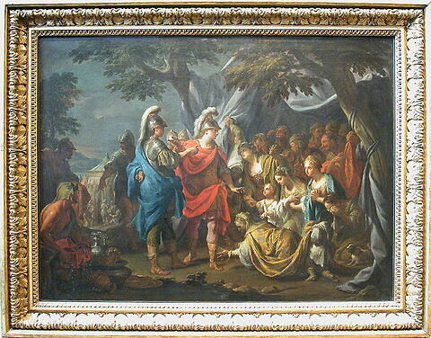 La famille de Darius aux pieds d'Alexandre, image 2/2