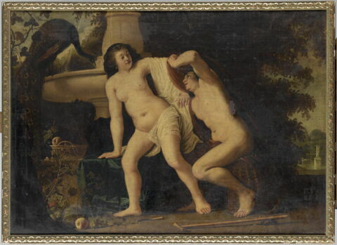 Vertumne et Pomone, dit auparavant Ixion trompé par Junon