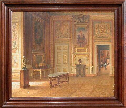 Vue de la galerie d'Apollon, au Louvre, image 2/3