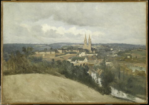 Vue générale de la ville de Saint-Lô.