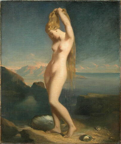 Vénus anadyomène, dite aussi Vénus marine., image 2/6