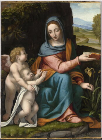 La Vierge à l'Enfant avec un ange, dit Madone de Menaggio