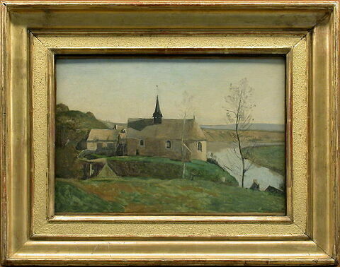 L'église de Rolleboise, près de Mantes., image 2/2