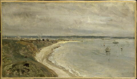 Le Havre. La mer vu du haut des falaises., image 3/3