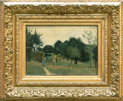 Marcoussis (Essonne). Un verger, le matin., image 2/3