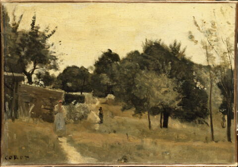 Marcoussis (Essonne). Un verger, le matin., image 3/3