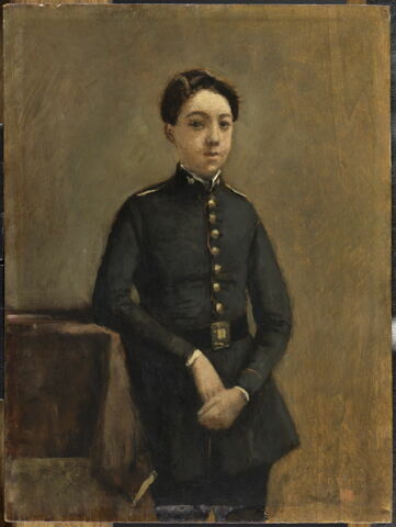 Le collégien (Abel Chambaud, neveu d'Alexina Legoux ?)