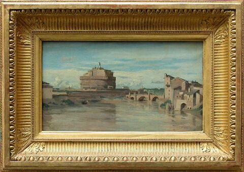 Le château Saint-Ange et le Tibre, Rome., image 2/3