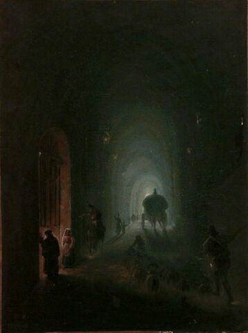Intérieur de la grotte du Pausilippe, image 2/2