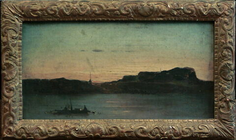 Paysage au soleil couchant., image 2/2