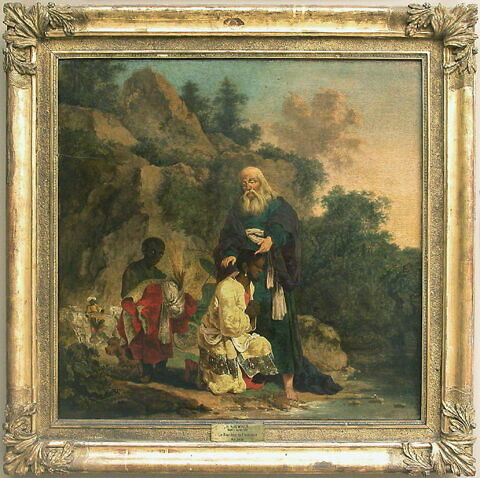 Le Baptême de l'eunuque éthiopien par l'apôtre (et diacre) saint  Philippe, image 4/4