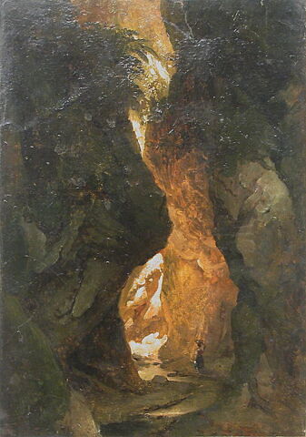 Vue d'une grotte, image 2/2