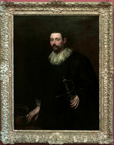 Portrait d'un gentilhomme génois (?), âgé de quarante-deux ans, dit à tort Portrait de Livio Odeschalchi, image 6/6