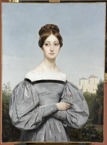 Portrait de Louise Vernet, fille de l'artiste