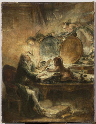 Le Rêve, ou Voltaire composant "La Pucelle"