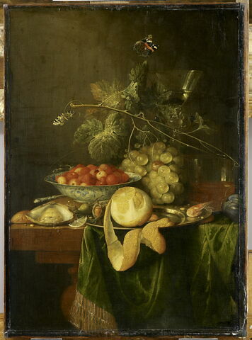 Nature morte au citron pelé