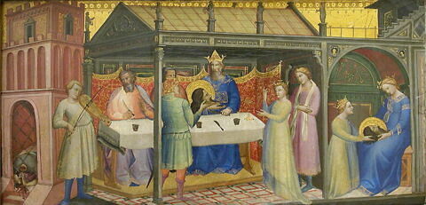 Le Banquet d'Hérode, Hérodiade et Salomé, image 3/4
