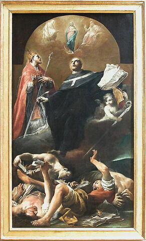 L'Immaculée Conception avec saint Anselme et saint Martin, image 2/3