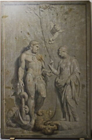 Hercule au jardin des Hespérides après le combat avec le monstre, image 2/2