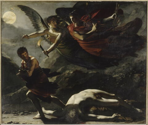 La Justice et la Vengeance divine poursuivant le Crime
