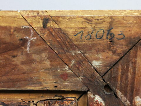 Paysanne lavant près d'un pont. Ancien titre : Paysage avec pont, image 16/24