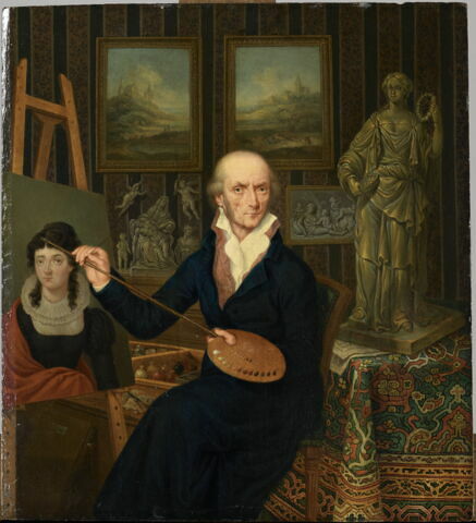 Portrait de l'artiste dans son atelier