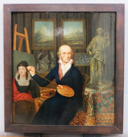 Portrait de l'artiste dans son atelier, image 2/10