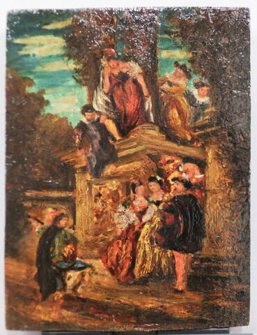 Le Musicien ambulant, dit aussi Scène nocturne, image 2/15