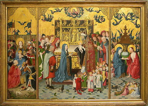 Retable des sept joies de la Vierge, image 10/14