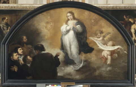 La Vierge de l'Immaculée Conception avec six figures d'hommes en prière, image 5/5
