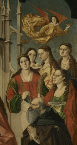 L'imposition de la chasuble à saint Ildefonse, image 2/9