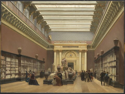 Musée Napoléon III, salle des terres cuites au Louvre dit aussi La galerie Campana