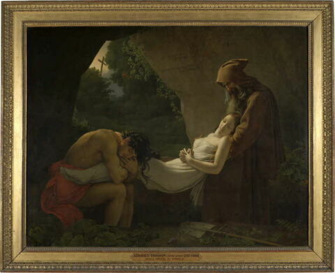 Atala au tombeau, dit aussi Funérailles d'Atala (Chateaubriand, Atala)., image 4/6