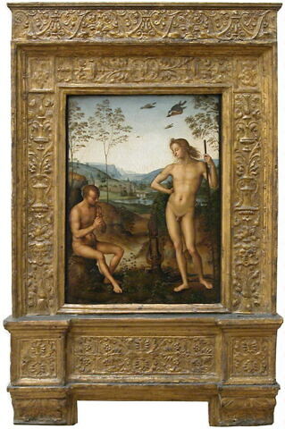 Apollon et le berger Daphni, dit longtemps Apollon et Marsyas, image 10/12