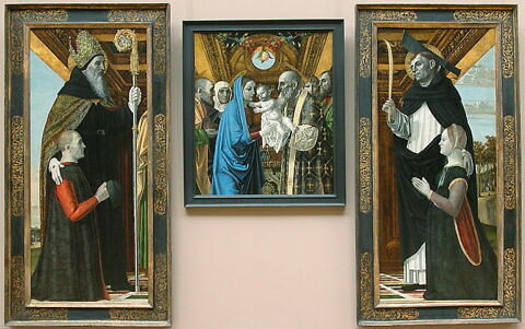 Saint Augustin et un donateur, image 3/4