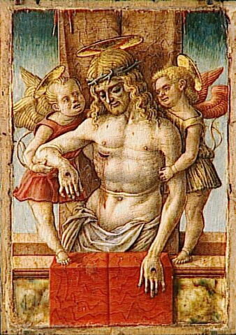 Le Christ mort au tombeau soutenu par deux anges, image 5/5