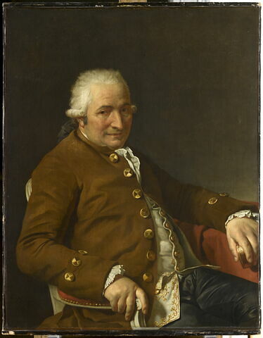 Charles-Pierre Pécoul, entrepreneur des Bâtiments du Roi, beau-père de l'artiste
