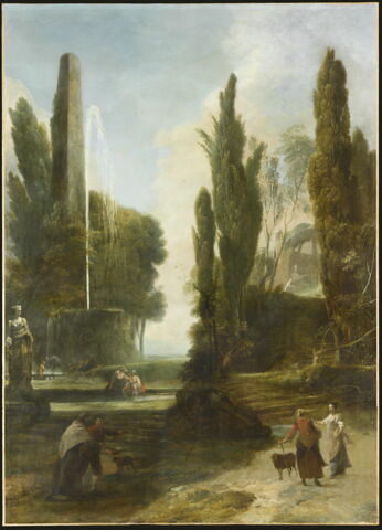 Jardin italien. L'Ermitage.