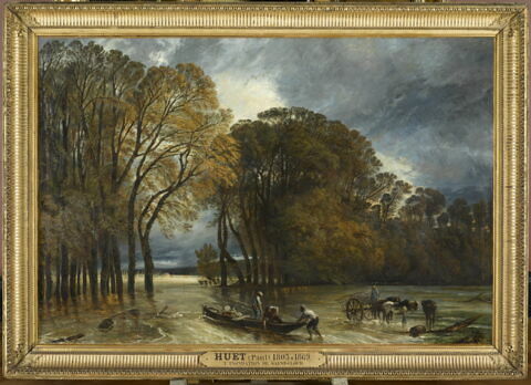 Inondation à Saint-Cloud (parc de Saint-Cloud), image 2/3