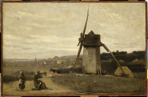 Un moulin à vent. Étretat., image 3/3