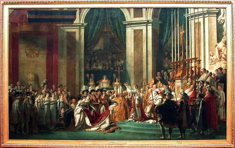 Le Couronnement de l'empereur Napoléon Ier et de l'impératrice Joséphine dans la cathédrale Notre-Dame de Paris, le 2 décembre 1804., image 12/20