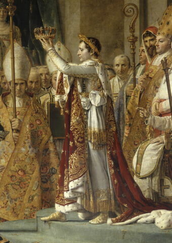 Le Couronnement de l'empereur Napoléon Ier et de l'impératrice Joséphine dans la cathédrale Notre-Dame de Paris, le 2 décembre 1804., image 20/20