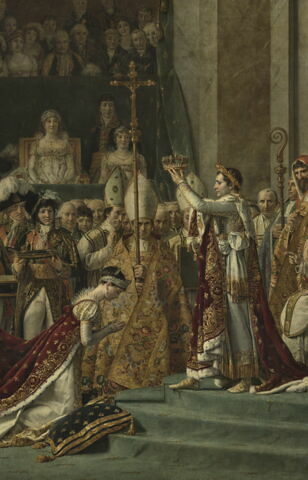 Le Couronnement de l'empereur Napoléon Ier et de l'impératrice Joséphine dans la cathédrale Notre-Dame de Paris, le 2 décembre 1804., image 4/20