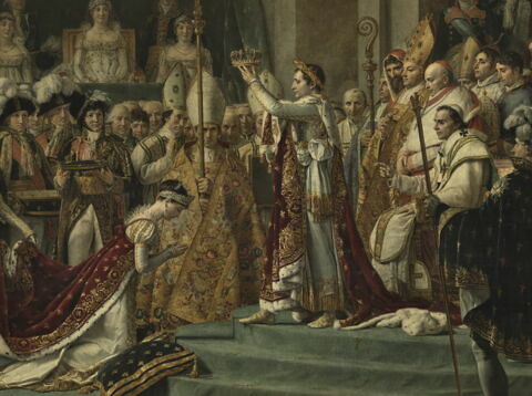 Le Couronnement de l'empereur Napoléon Ier et de l'impératrice Joséphine dans la cathédrale Notre-Dame de Paris, le 2 décembre 1804., image 7/20