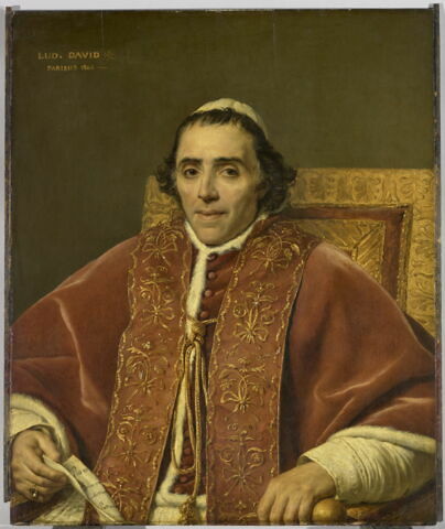 Portrait du pape Pie VII (1742-1823)
