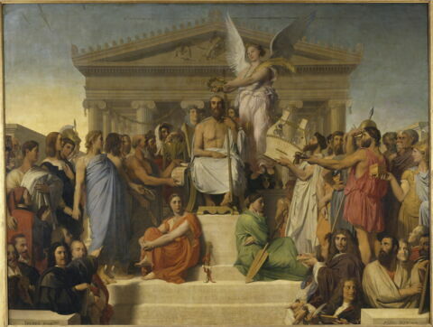 Homère déifié, dit aussi L'apothéose d'Homère, image 7/7
