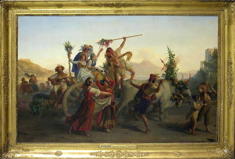 Le retour de la fête de la Madone de l'Arc, près de Naples, image 5/15
