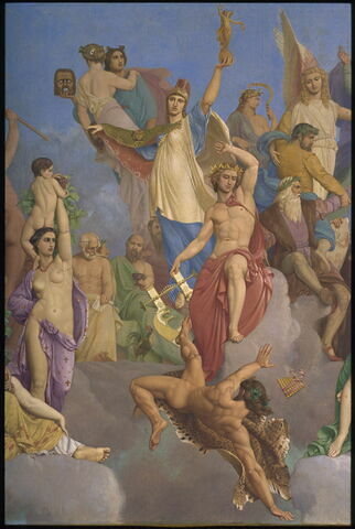Plafond : L'Assemblée des dieux, image 6/9