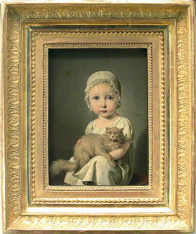 Gabrielle Arnault enfant (1811-1872), fille de l'écrivain Antoine Vincent Arnault, plus tard Mme Donat d'Ariès., image 2/2