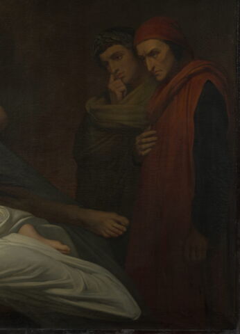 Les ombres de Francesca da Rimini et de Paolo Malatesta apparaissent à Dante et à Virgile, image 3/5